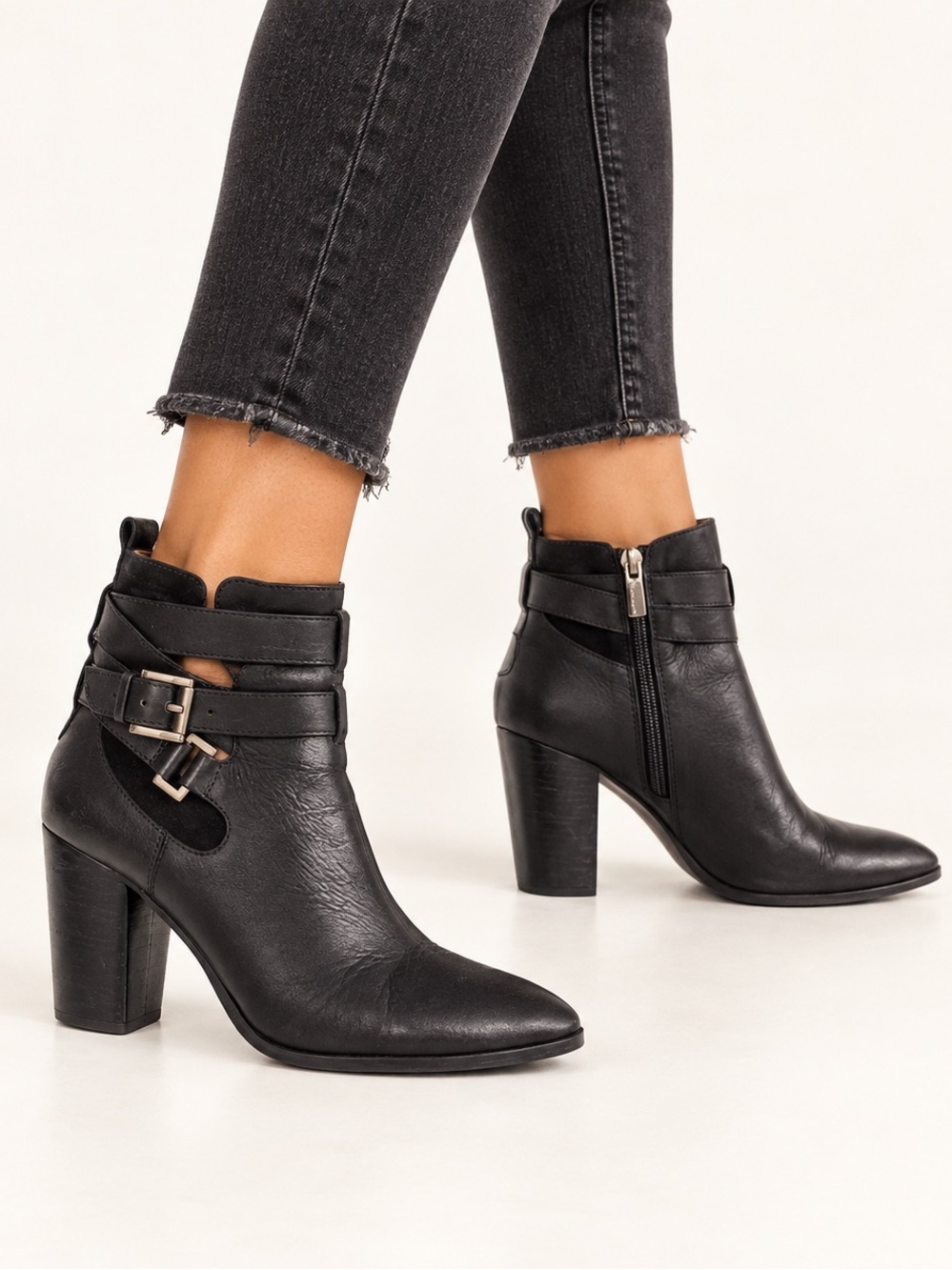Louise et Cie Leather Boots Vianne Ankle Boots. Size 6.5